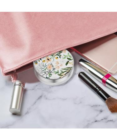 Buy Cute Travel Contact Lens Case - Retro Flower Design | Perfect for Daily Use & Outdoor Adventures - Buy Online on GoSupps.com