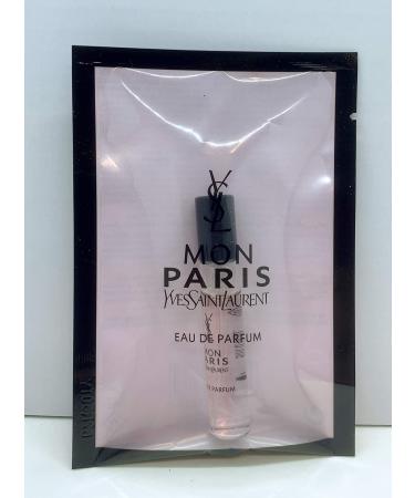 Yves Saint Laurent YSL Mon Paris Eau De Parfum 0.1oz/3ml Mini Spray Floral 0.1 Fl Oz (Pack of 1)