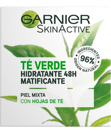  Garnier SKINACTIVE HOJA TE VERDE Mattifying Cream 50 ml - Buy Online on GoSupps.com