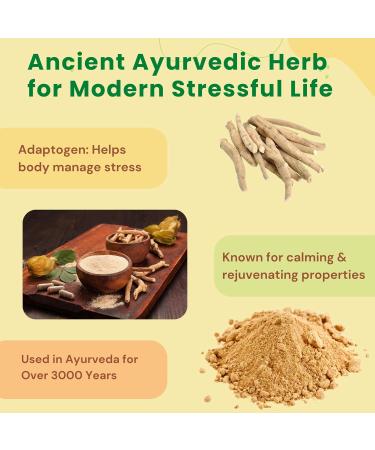 Organic Ashwagandha Root Powder Unpolished Premium Grade Natural Adaptogen for Stress Energy & Immunity 100% Pure Herbal Supplement (3.5 Ounce) 3.5 Ounce (Pack of 1) - Buy Online on GoSupps.com