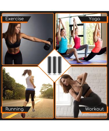60m Black Osmotic Plastic Body Wrap for Stomach, Cellulite Reduction, and Workout Enhancement - 6 Rolls - Buy Online on GoSupps.com