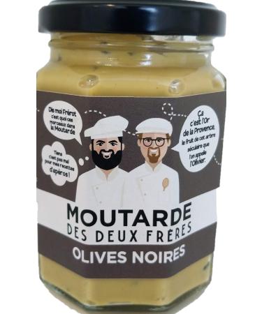 Atelier Méditerranée, Mustard with Black Olives 200 g