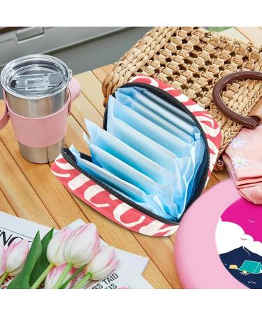 Portable Women's Binding-Up Bags | Menstrual Cup Pocket & Teen Tampon Organizer for Summer | Perfect for First Period - Buy Online on GoSupps.com