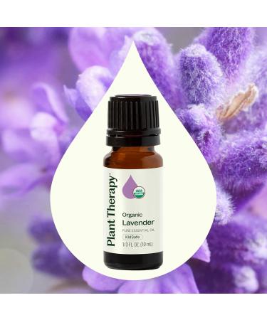 Plant Therapy Organic Lavender & Clary Sage Essential Oils for Diffusion 10 mL (1/3 oz) Each, 100% Pure, Undiluted, Natural Aromatherapy for Skin, Hair & Nails - Buy Online on GoSupps.com