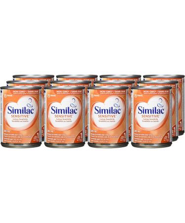 Similac Sensitive Lactose Sensitivity Baby Formula Concentrated Liquid 12 x 385 mL 0+ Months Orange 385 ml (Pack of 12) - Buy Online on GoSupps.com