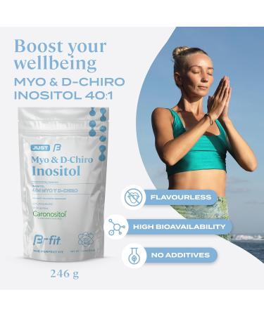 B-FIT B NAC + Just Inositol - N-Acetyl Cysteine Supplement - 60 Capsules - 600mg per Capsule - Myo-inositol & D-Chiro Inositol Supplement 40:1 Formula - Buy Online on GoSupps.com