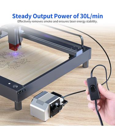 Nivill Air Assist for D1 and D1 Pro Laser Engraver  Air Assist for Laser Cutter  Laser Air Assist Laser Engraver for Wood and Metal  30 L/min Air Output for Laser Air Assist G1 - Buy Online on GoSupps.com