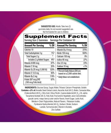 Centrum Women's MultiGummies - 70 Count Orange Fruit Flavor - Vitamin D3, B Vitamins & Antioxidants - Buy Online on GoSupps.com