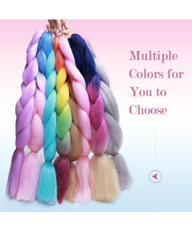 Tess Braids Extensions Brown - 60 cm Jumbo Kanecalon Hair Extensions (3 Pack) for Box Braids - 100g Chestnut Brown #30 - Buy Online on GoSupps.com