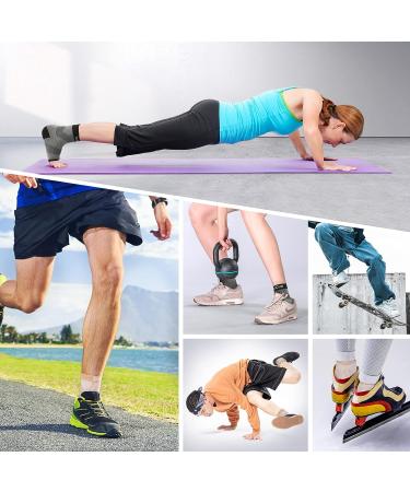 Qatacare Ankle Compression Socks - Nude, Large (1 Pair) | Heel & Arch Support | Increase Blood Circulation | Relieve Pain & Swelling - Buy Online on GoSupps.com