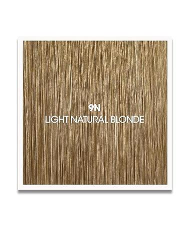 9N Light Natural Blonde Hair Color Dye Kit - Long-Lasting Radiant Color Includes Developer Barrier Cream & More - Shop Internationally - Buy Online on GoSupps.com