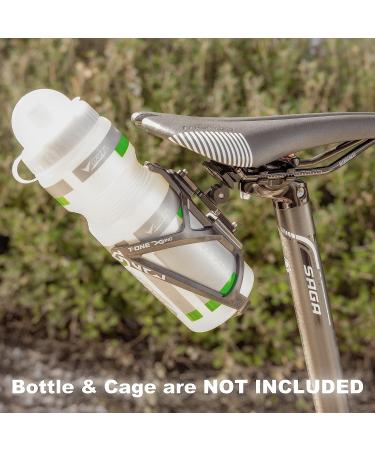 CyclingDeal Saddle Rail Mount Bottle Cage Adapter - Adjustable Angle Aluminum Alloy Holder for Road Bikes - Buy Online on GoSupps.com