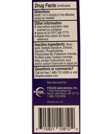 FRESHKOTE PF Lubricant Eye Drops - Pack of 2 | Preservative Free & Long Lasting - Buy Online on GoSupps.com