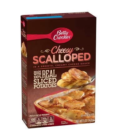 Betty Crocker Cheesy Scalloped Potatoes, Made with Real Cheese, 5 oz.