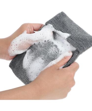 Lot de 4 sacs savon exfoliant double couche en maille paisse en mousse paisse ponge exfoliante pour le corps pour les bains et les douches - Buy Online on GoSupps.com