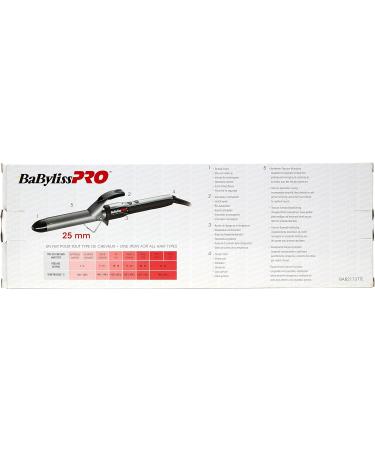 BaByliss Pro Professional Programmable Ceramic Curling Iron (non-digital) - BAB2173TTE - 25mm 230V - Buy Online on GoSupps.com