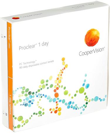 Proclear 1 Day Daily Lenses - 90 Soft Lenses | BC 8.7mm | DIA 14.2mm | -1.25 Diopter - International Shipping Available - Buy Online on GoSupps.com