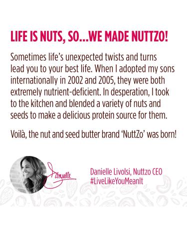 Nuttzo Paleo Power Fuel 7 Nut & Seed Butter Crunchy - 12 oz | Healthy Snack & Nut Butter - Buy Online on GoSupps.com