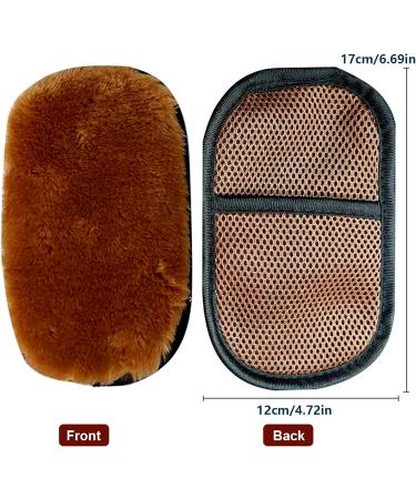 Suede & Nubuck Shoe Cleaning Brush Set with Plush Polishing Glove - 4-Sided Shoe Brush for Leather Boots & Shoes - Buy Online on GoSupps.com