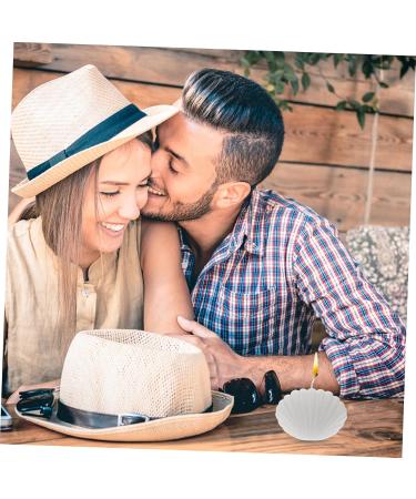 Buy Hand Poured Shell Candle | Long Burning Scented Bubble Candle for Home Decor - 1pc White Pearl Fragrance - Buy Online on GoSupps.com