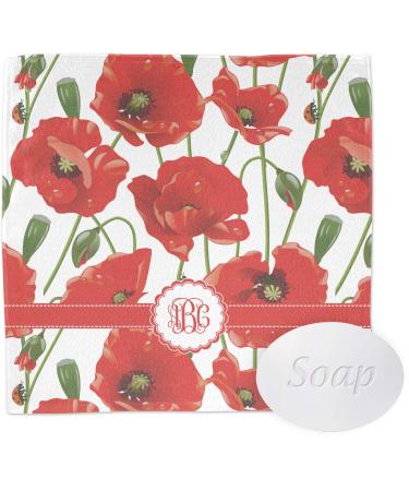 YouCustomizeIt Personalized Poppies Washcloth