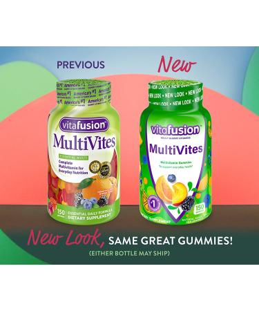 Vitafusion MultiVites Gummy Vitamins 150ct - Pack of 1 | 150 Count - Buy Online on GoSupps.com
