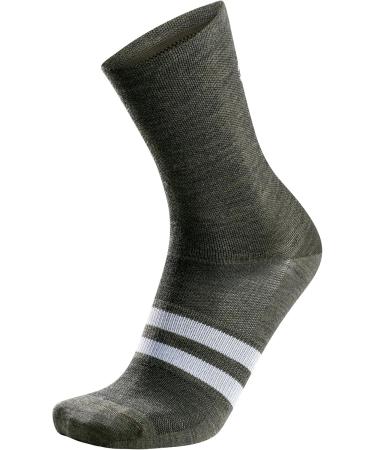 Campagnolo Unisex Croce D Aune Striped Socks - M Green/White | Premium Quality International Shipping - Buy Online on GoSupps.com
