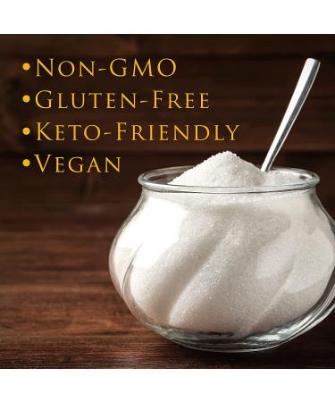 Focus Nutrition Xyloburst Sugar-Free Xylitol Sweetener - 5 lb. Ziplock Bag | Non-GMO & Gluten-Free - Buy Online on GoSupps.com