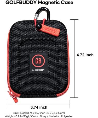 Golf Buddy Laser Lite Rangefinder | Magnetic Case | Slope Compensation | Fast & Accurate Measurement | Vibration Alert | 3 Targeting Modes | 6X Magnification - Buy Online on GoSupps.com
