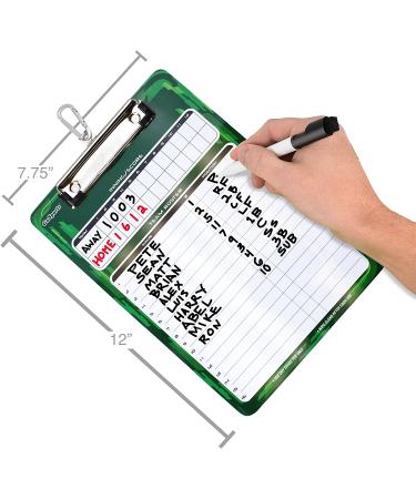GoSports Baseball/Softball Mini Coaches Board | Dry Erase with 2 Pens - Buy Online on GoSupps.com