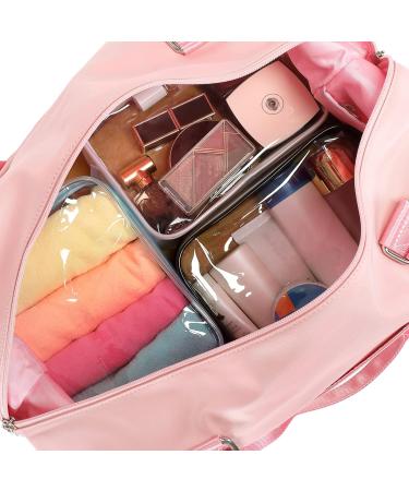 PACKISM Clear Toiletry Bags 3 Pack - TSA Approved Quart Size for Travel - Men and Women Cosmetic Organizer - Airport Compliant - Black - Buy Online on GoSupps.com