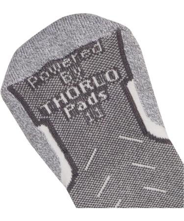 Thorlos Experia XCCU Running Low Cut Socks - Medium Gray (3 Pack) - Buy Online on GoSupps.com