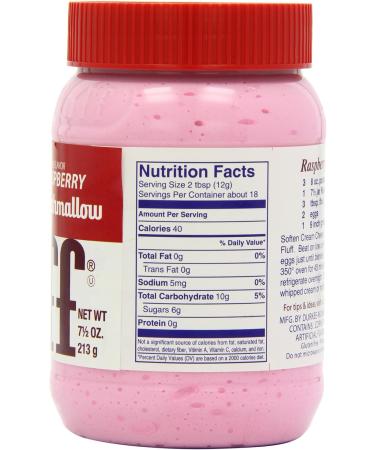 Raspberry Marshmallow Fluff 212g (pack of 4) - Buy Online on GoSupps.com
