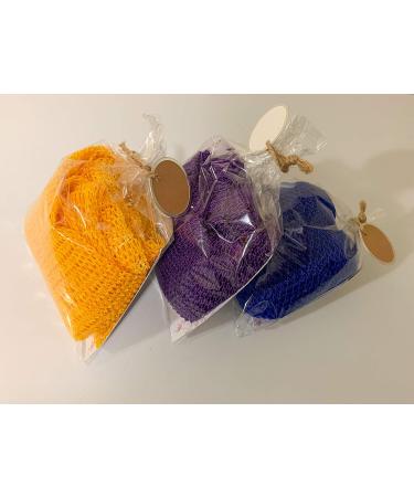 African Exfoliating Sponge - Sapo Sponge (Yellow) | Natural Bath Sponge - Buy Online on GoSupps.com