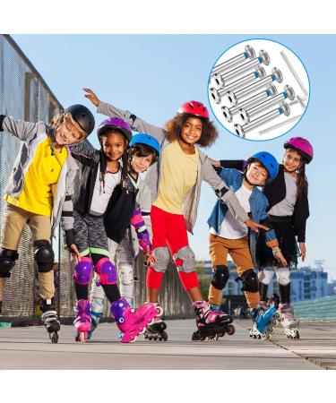 Hotop 20 Sets Inline Roller Skate Wheel Socket Screws with Installation Tool - Buy Online on GoSupps.com