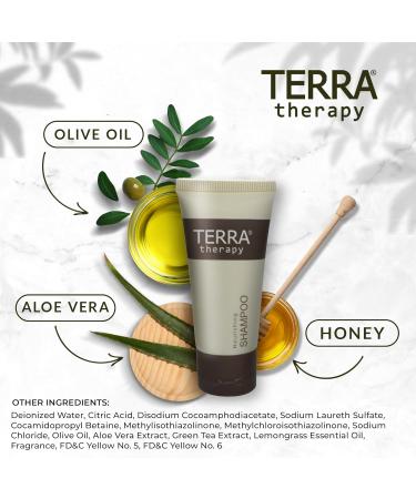 Terra Pure Therapy Shampoo | Travel Size Hotel Toiletries 1 oz | Bulk Case of 300 for Hotels Motels AirBnB & VRBO - Buy Online on GoSupps.com