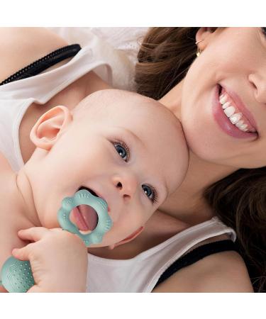 Shop Farout Montessori Baby Toys | BPA-Free Silicone Rassel & Grip Ring | 0-6 Months - Ideal Gift for Boys & Girls - Buy Online on GoSupps.com