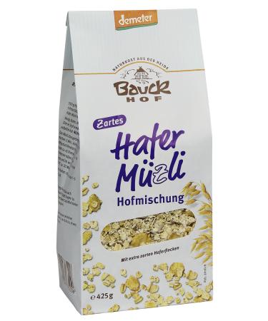 Bauck Bauckhof Pack of 4 Demeter oat cereal sachets (4 x 425 g)