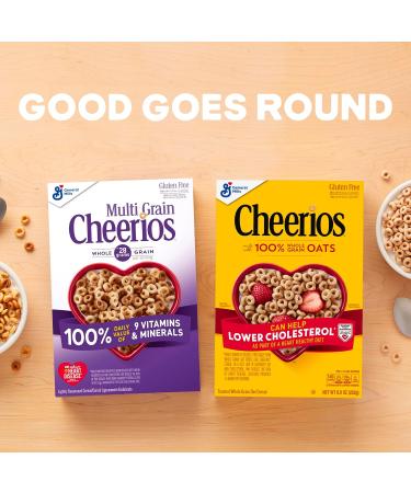 Big G Cereal Multi Grain Cheerios Gluten Free Cereal 20.6 OZ Giant Size Cereal Box - Buy Online on GoSupps.com