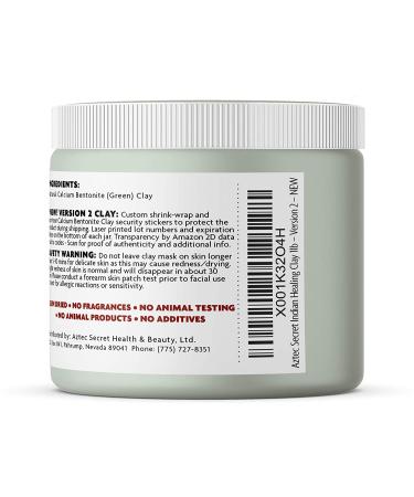 Aztec Secret Indian Healing Clay 1 lb - Deep Pore Cleansing Mask | 100% Natural Bentonite Clay - Buy Online on GoSupps.com