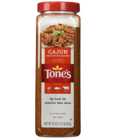 Tones Cajun Seasoning - 22 oz. shaker
