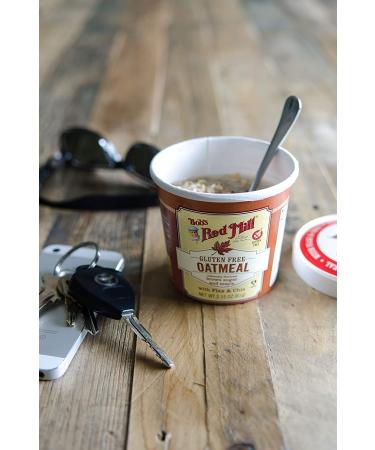 Bob's Red Mill Gluten Free Oatmeal Cup Brown Sugar & Maple 2.15oz (Pack of 12) - Delicious and Convenient Breakfast Option - Buy Online on GoSupps.com