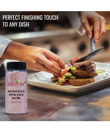 Himalayan Pink Salt Fine Salt Plastic Shaker - 12.49 oz (Pack of 1) | SALT 84 - Buy Online on GoSupps.com