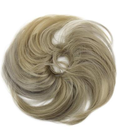 CAISHA by PRETTYSHOP Synthetic Fiber Hairpiece Scrunchie Updo | Blond Mix G32B #25H101 - Buy Online on GoSupps.com