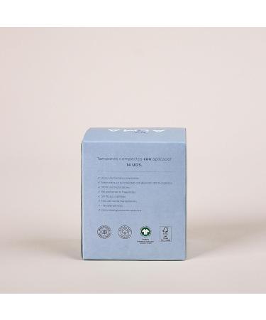 MyALMA Organic Tampons with Bio-Plastic Applicator | Eco-Friendly & Chemical-Free | Shop Now - Buy Online on GoSupps.com