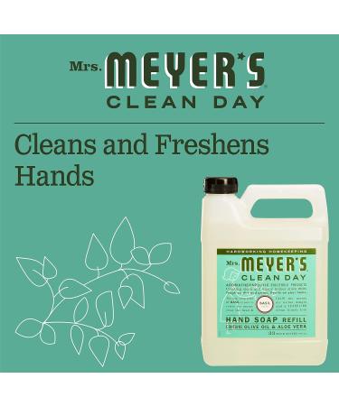 MRS. MEYER'S CLEAN DAY Liquid Hand Soap Refill Lemon Verbena and Basil Variety Pack - 33 FL Oz (2 Pack) - Buy Online on GoSupps.com