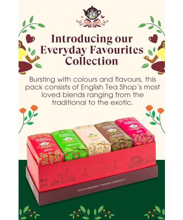 English Tea Shop Organic Everyday Favourites - 40 Tea Bag Sachets - Buy Online on GoSupps.com