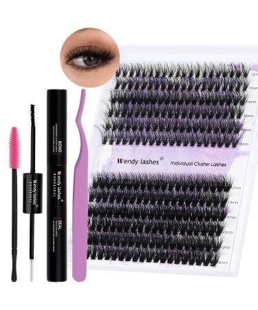 DIY Lash Extensions Set | 3D Cluster Lashes Kit 0.07mm (12-16mm) | Bond & Seal | Wimpern Extensions | International Shipping Available - Buy Online on GoSupps.com