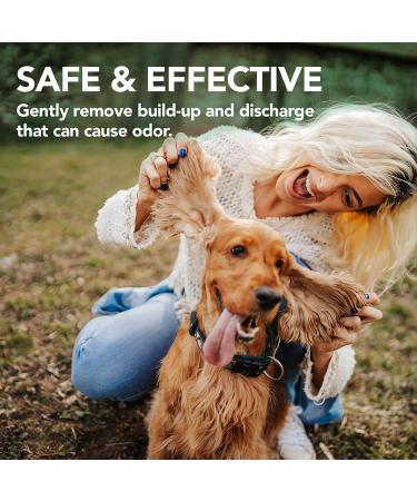 Vet's Best Biodegradable Clean Eye & Ear Towels for Dogs & Cats - 160 Professional Towels - Buy Online on GoSupps.com