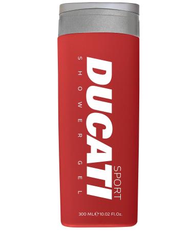 Ducati Sport by Ducati - Shower Gel for Men - Amber Fougere Scent - Opens with Lavender Bergamot and Rosemary - Blended with Violet Leaf and Sandalwood - Perfect for Active Types - 10.14 oz